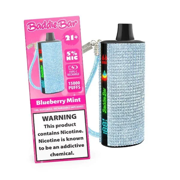 Baddie Bar 15,000 Puff Disposable 15mL - Image 12