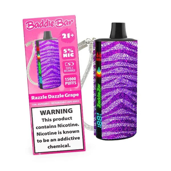Baddie Bar 15,000 Puff Disposable 15mL - Image 19