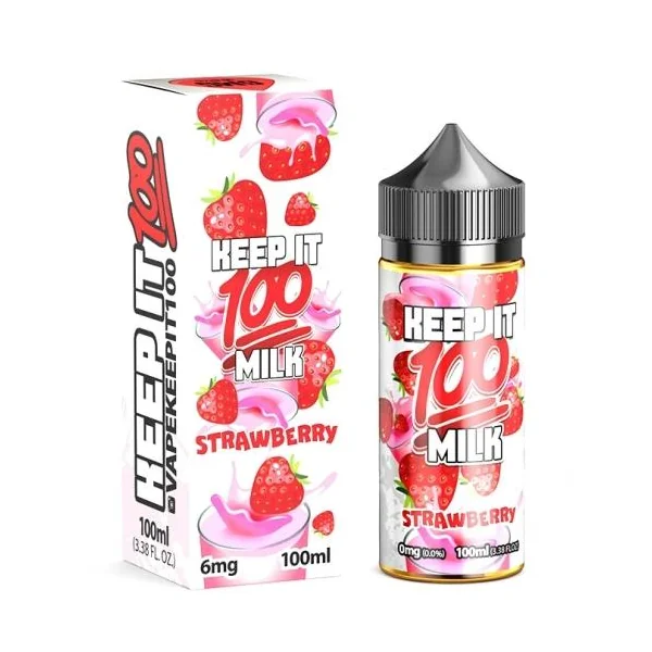 BAL (Strawberry Milk) by Keep It 100 100ml - Image 4