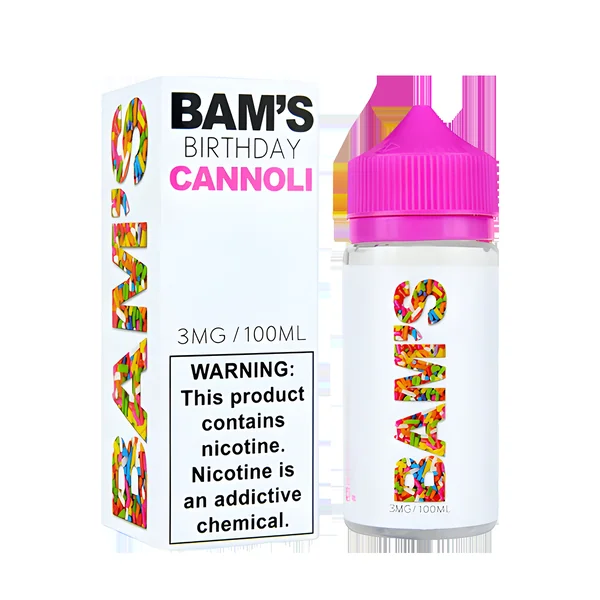 Bam's Cannoli Freebase Vape Juice