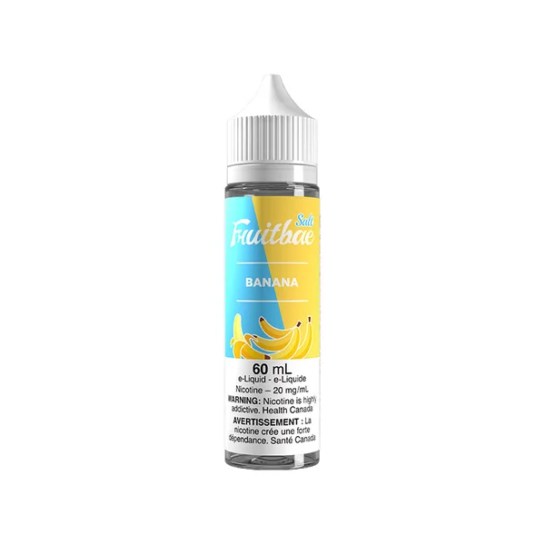 BANANA BY FRUITBAE 60ML SALT