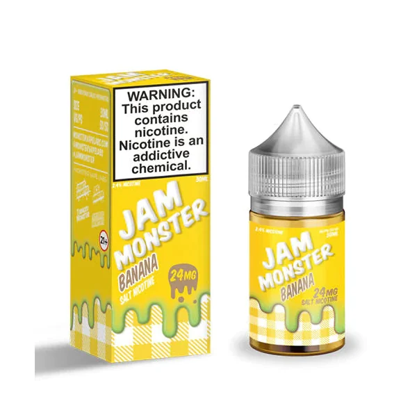 Banana by Jam Monster Salts - 30ml