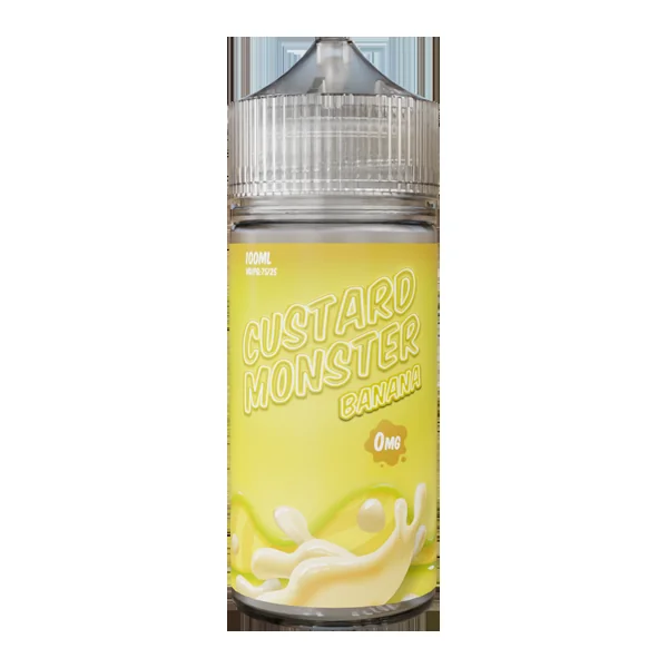 Banana Custard Monster eJuice Zero Nicotine 100ml