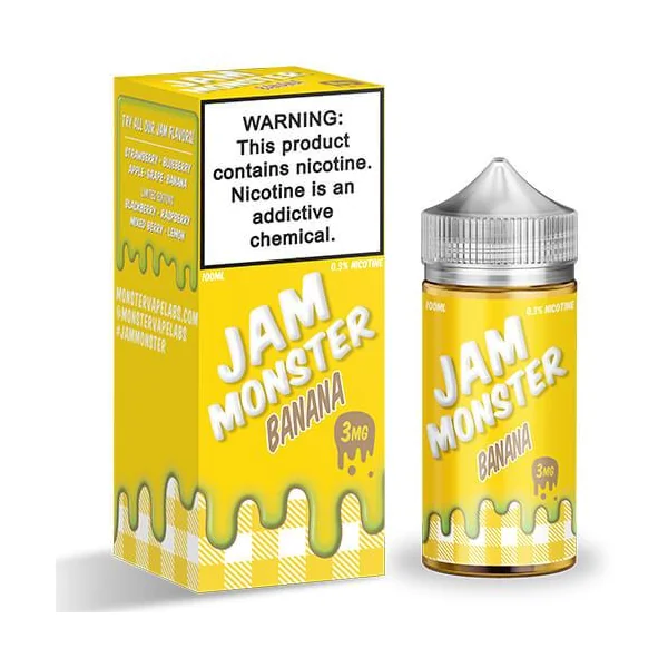 Banana - Jam Monster - 100mL