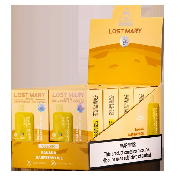 Banana Raspberry Ice Lost Mary OS5000 - Image 2