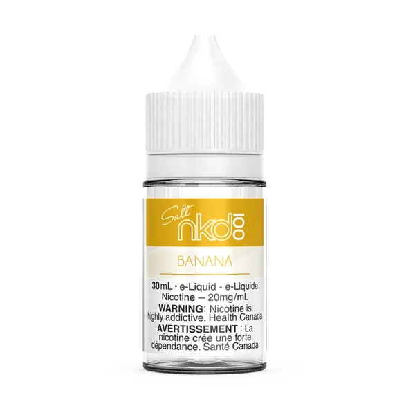 Banana SALT Naked 100 E-Liquid | 30mL Nic Salt – VapeLoft