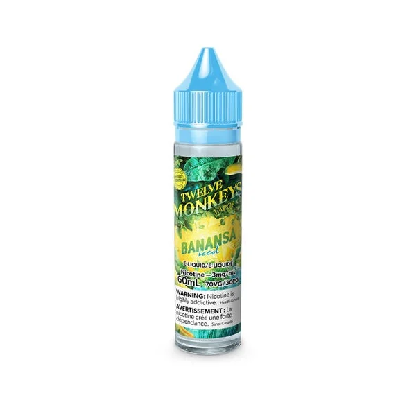 Banansa Iced Twelve Monkeys E-Liquid | 60mL - VapeLoft