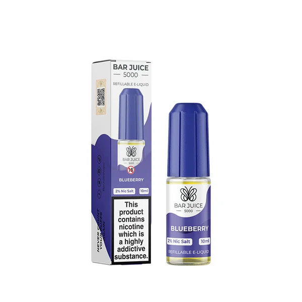 Bar Juice 5000 Blueberry 10ml Nic Salt E-Liquid - Image 2