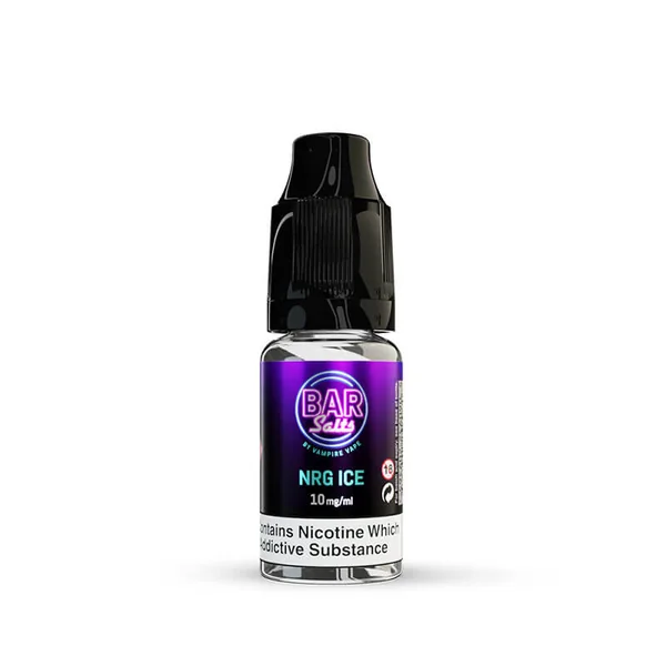 Bar Salts NRG Ice 10ml Nic Salt E-Liquid by Vampire Vape - Image 3