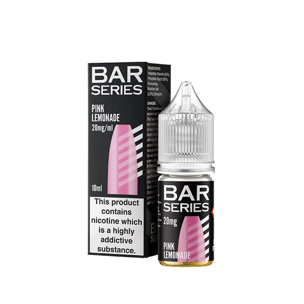 Bar Series Pink Lemonade 10ml Nic Salt E-Liquid - Image 3