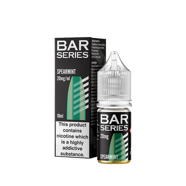 Bar Series Spearmint 10ml Nic Salt E-Liquid - Image 2