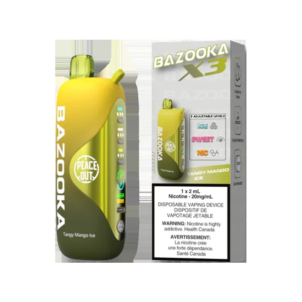 Bazooka X3 Tangy Mango Ice 60k