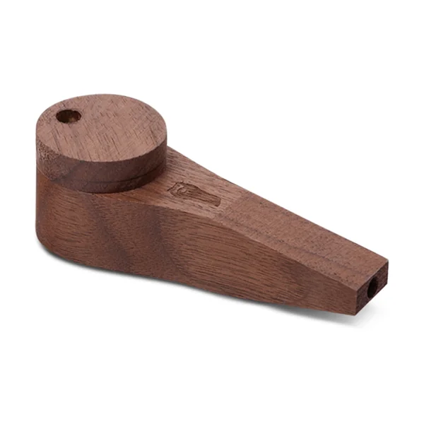 Bearded Distribution Circle Wood Pipe with Lid