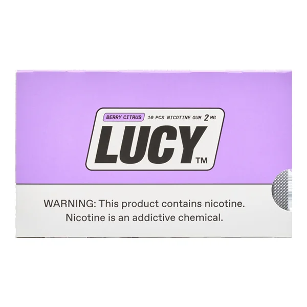 Berry Citrus LUCY Nicotine Gum - Image 2