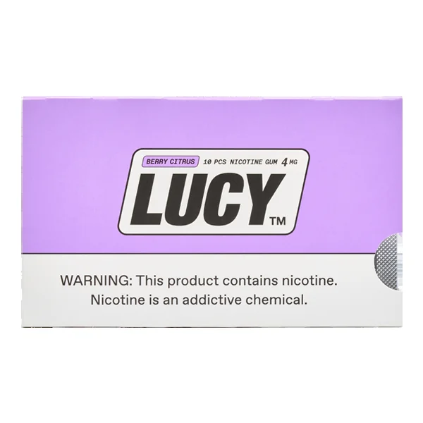 Berry Citrus LUCY Nicotine Gum - Image 3