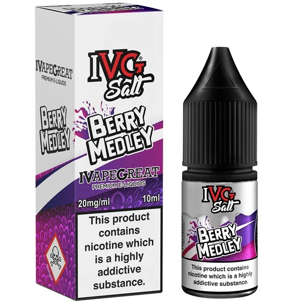 Berry Medley Nic Salt E Liquid 10ml By I VG