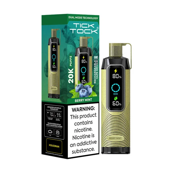 Berry Mint - Tick Tock 20K - 0.6% Nicotine