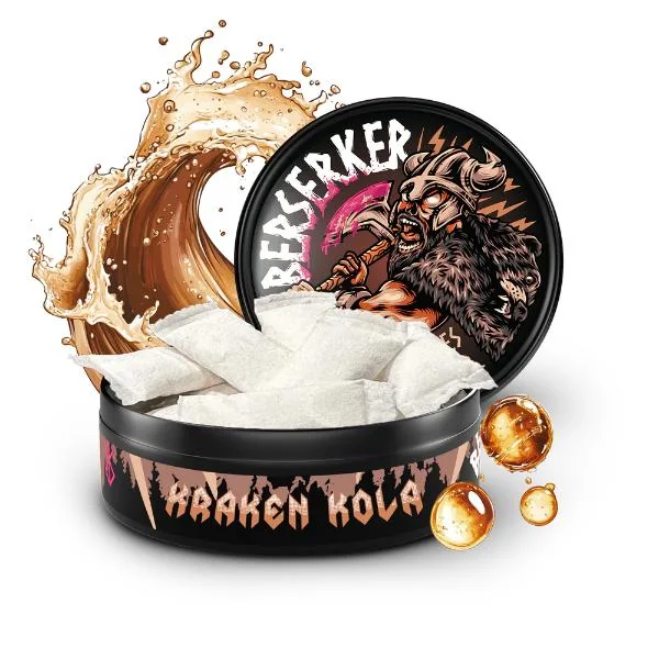 Berserker Caffeine Pouches (15ct Can) 5 Pack - Image 4