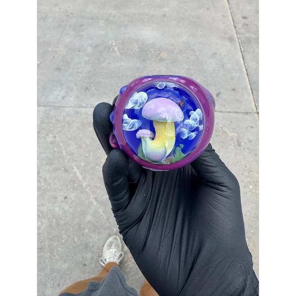 Berzerker Glass Mushroom Spoon