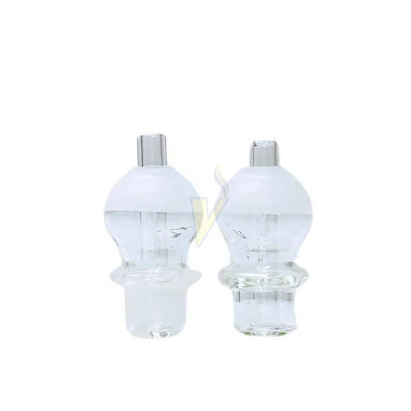 Beveled Frosted Top Quartz Banger and Carb Cap - Image 3
