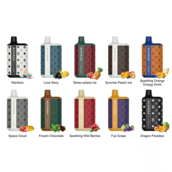 Biff Bar Luxx 5500 Puffs Disposable Vape 10 Pack 13mL