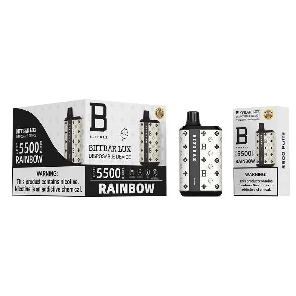 Biff Bar Luxx 5500 Puffs Disposable Vape 10 Pack 13mL - Image 5