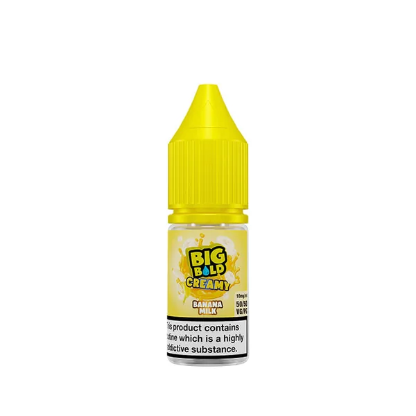 Big Bold Creamy Banana Milk 10ml Nic Salt E-Liquid - Image 3