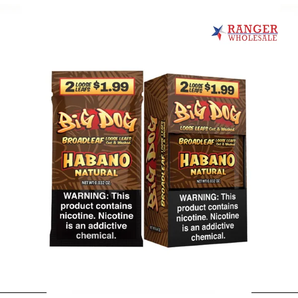 BIG DOG LEAF HABANO NATURAL