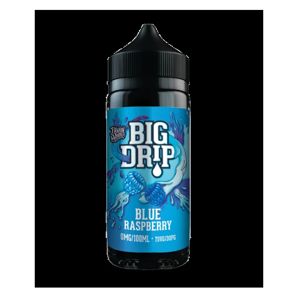 Big Drip Blue Raspberry E-Liquid 100ml Shortfill