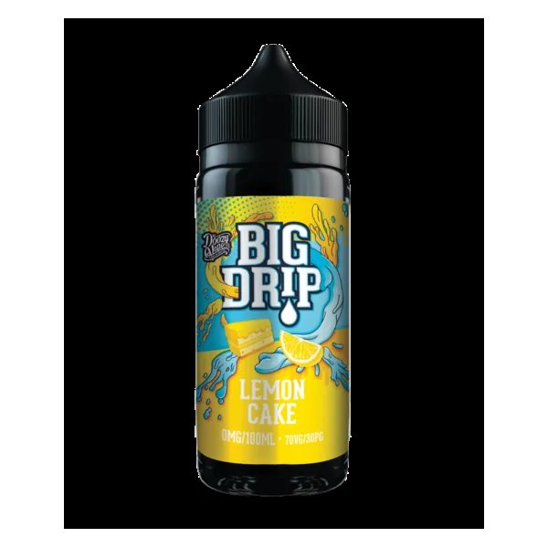 Big Drip Lemon Cake E-Liquid 100ml Shortfill