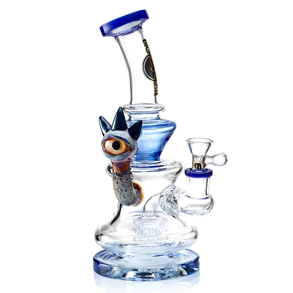 Big Mom 12" Cool Stylish Evil Eye Glass Dab Rig