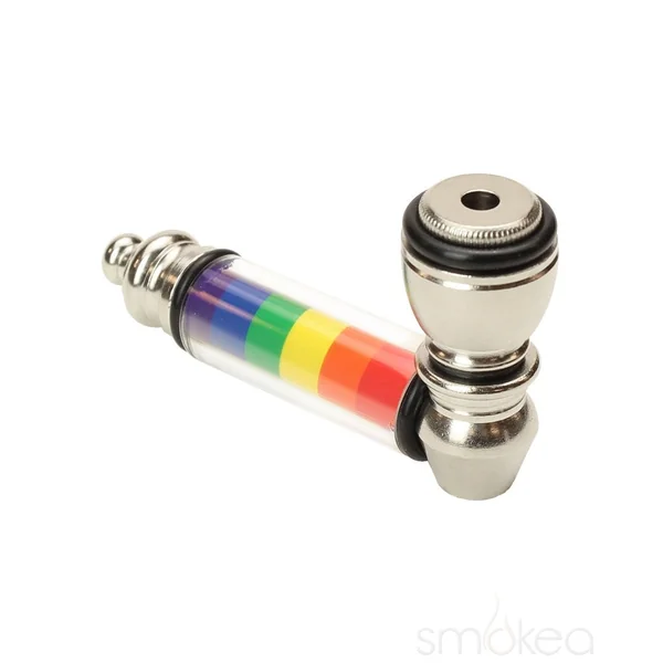 Big Pipe 2.75" Pride Candy Stripe Metal Pipe - Image 2