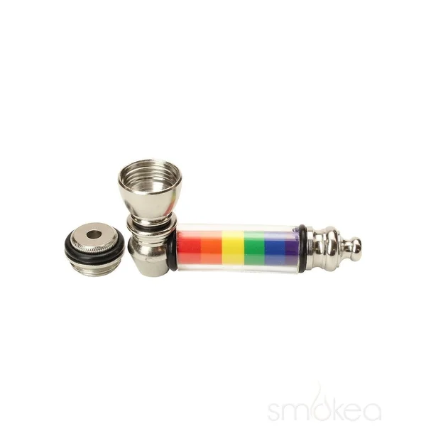 Big Pipe 2.75" Pride Candy Stripe Metal Pipe - Image 3