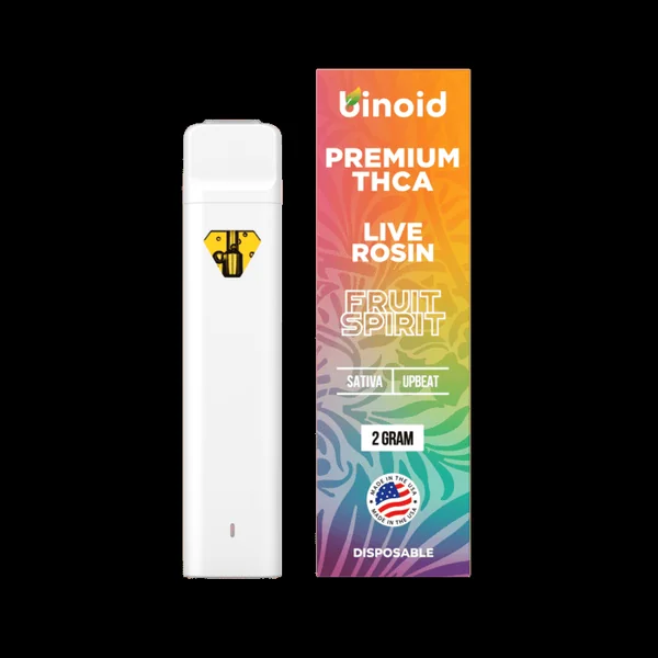 Binoid THCA Disposable Vape - 2G - Live Rosin - Fruit Spirit