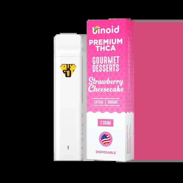 Binoid THCa Strawberry Cheesecake Disposable Vape