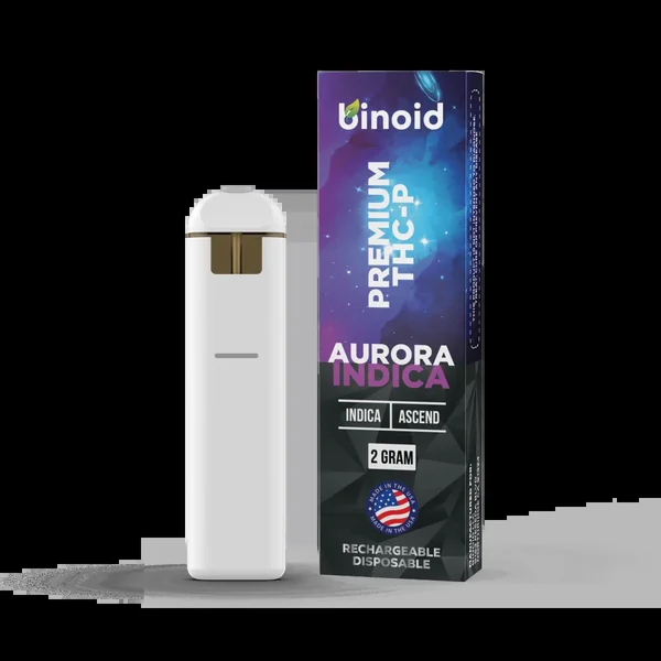 Binoid THCp Rechargeable 2g Disposable Vape - Aurora Indica