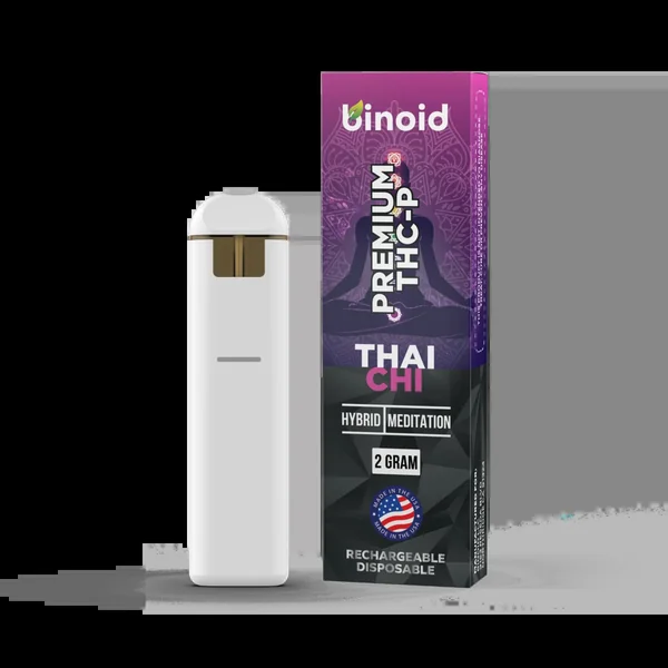 Binoid THCp Rechargeable 2g Disposable Vape - Thai Chi