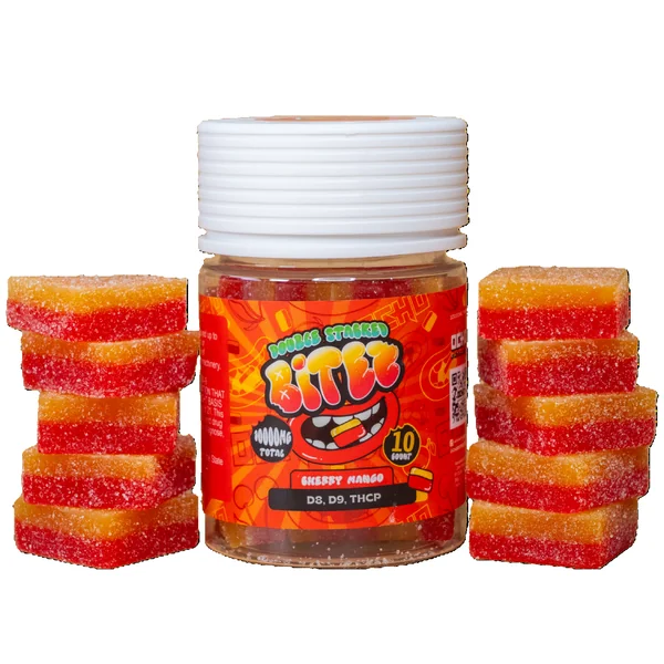 BITEZ Double Stacked Gummies 10,000mg | Delta 8 + Delta 9 + THCP - Image 2