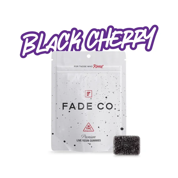 Black Cherry | Live Resin Gummies | 10 x 10mg