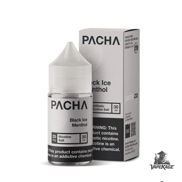 Black Ice Menthol — Pacha Salts — Pachamama 30mL Nic Salt