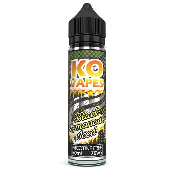 Black Lemonade Iced E Liquid 50ml by KO Vapes
