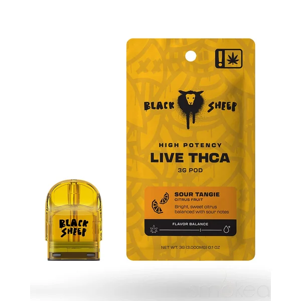 Black Sheep THCA Quad Blend Pod Refill - Sour Tangie