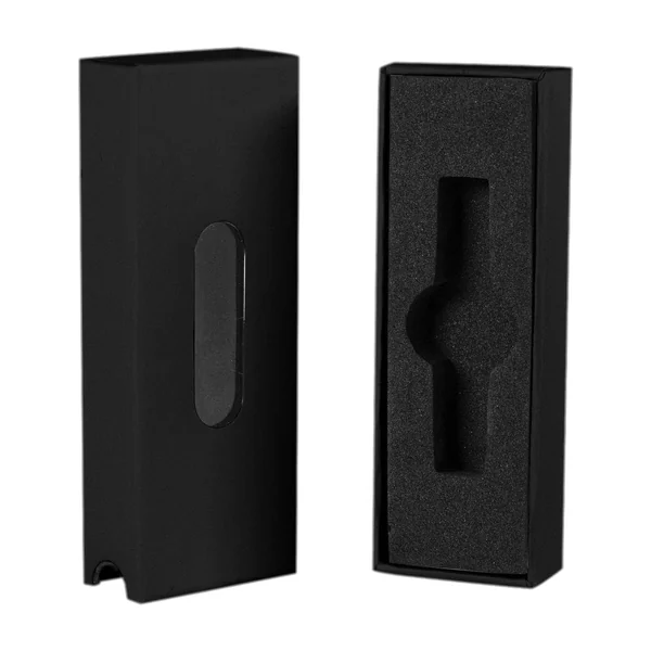 Black Vape Cartridge Slide Out Box Packaging