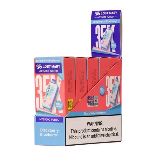 Blackberry Blueberry Lost Mary MT35K Turbo - Vaperushusa Online Vape Store - Image 3