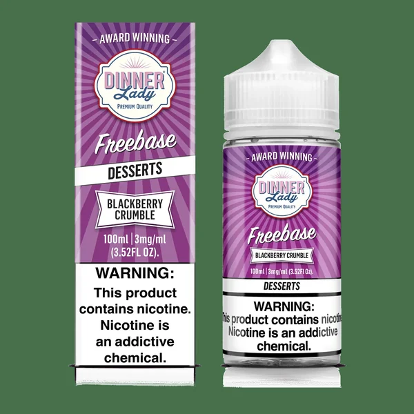 Blackberry Crumble - Dinner Lady - 100mL