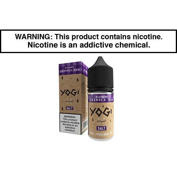 BLACKBERRY GRANOLA BAR BY YOGI SALT 30ML