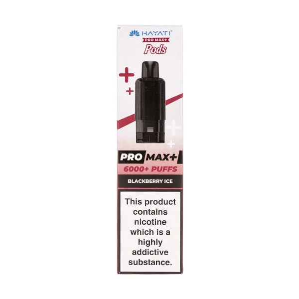 Blackberry Ice Pro Max Plus Prefilled Pod + Refill by Hayati