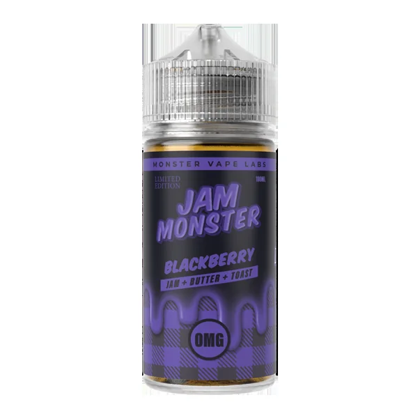Blackberry Jam Monster eJuice Zero Nicotine 100ml