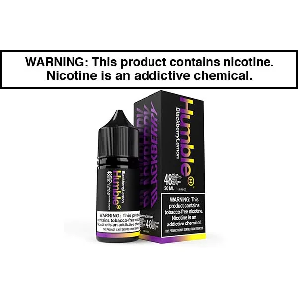 BLACKBERRY LEMON BY HUMBLE SALTS 30ML