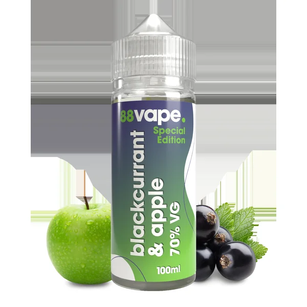 Blackcurrant & Apple 100ml Short Fill
